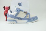 Louis Vuitton LV Monogram White Blue Sneaker