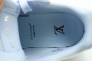 Louis Vuitton LV Monogram White Blue Sneaker